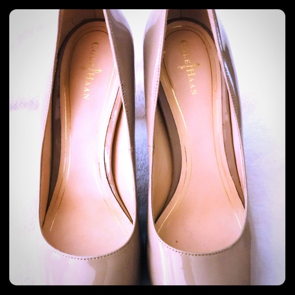 EUC Gorgeous 4” Cole Haan Patent Leather Pumps - Picture 1 of 4